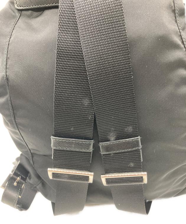 中古・古着通販】PRADA (プラダ) ナイロンリュック ブラック｜ブランド