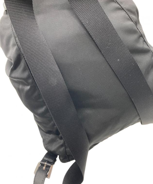 中古・古着通販】PRADA (プラダ) ナイロンリュック ブラック｜ブランド