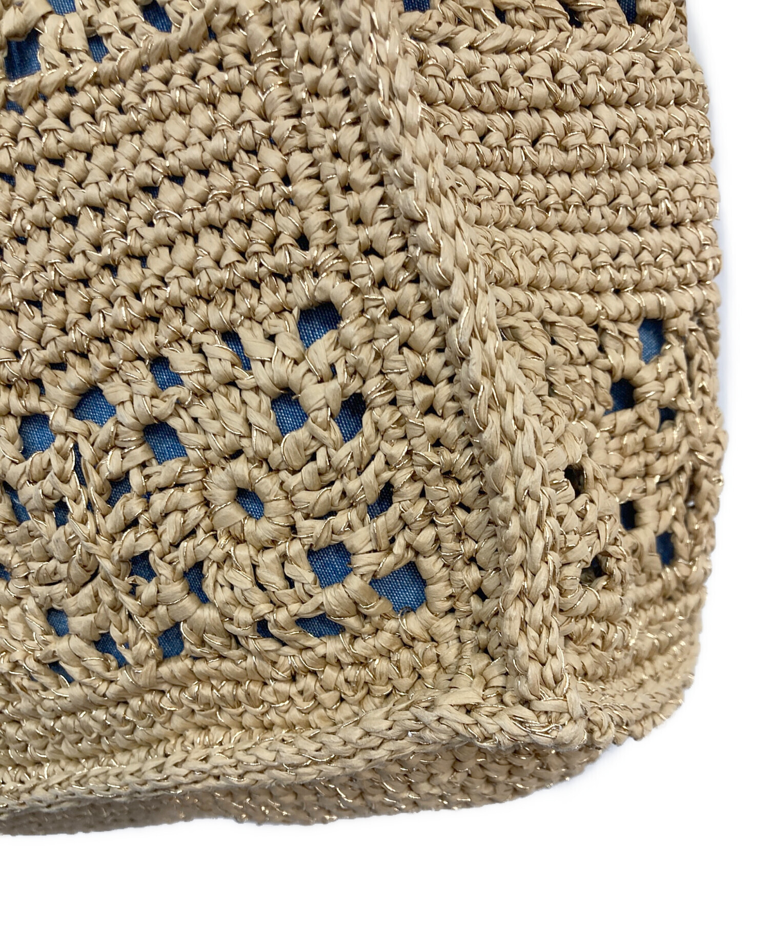 中古・古着通販】MADISON BLUE (マディソンブルー) CROCHET TOTE BAG