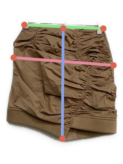 中古・古着通販】JOSW MOON (ジョゼムーン) MA-1 LIKE MINI SKIRT