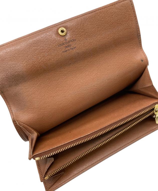 【20年前購入LOUIS VUITTON 】長財布　モノグラム本革ブラウン系レア 中古・古着通販】LOUIS VUITTON (ルイ ヴィトン) 長財布 モノグラム