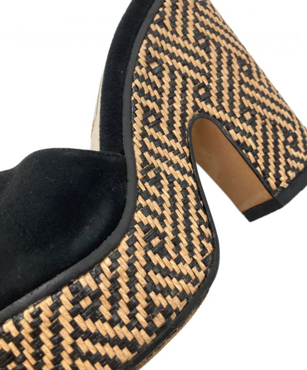 中古・古着通販】JIMMY CHOO (ジミーチュウ) コルクソールサンダル