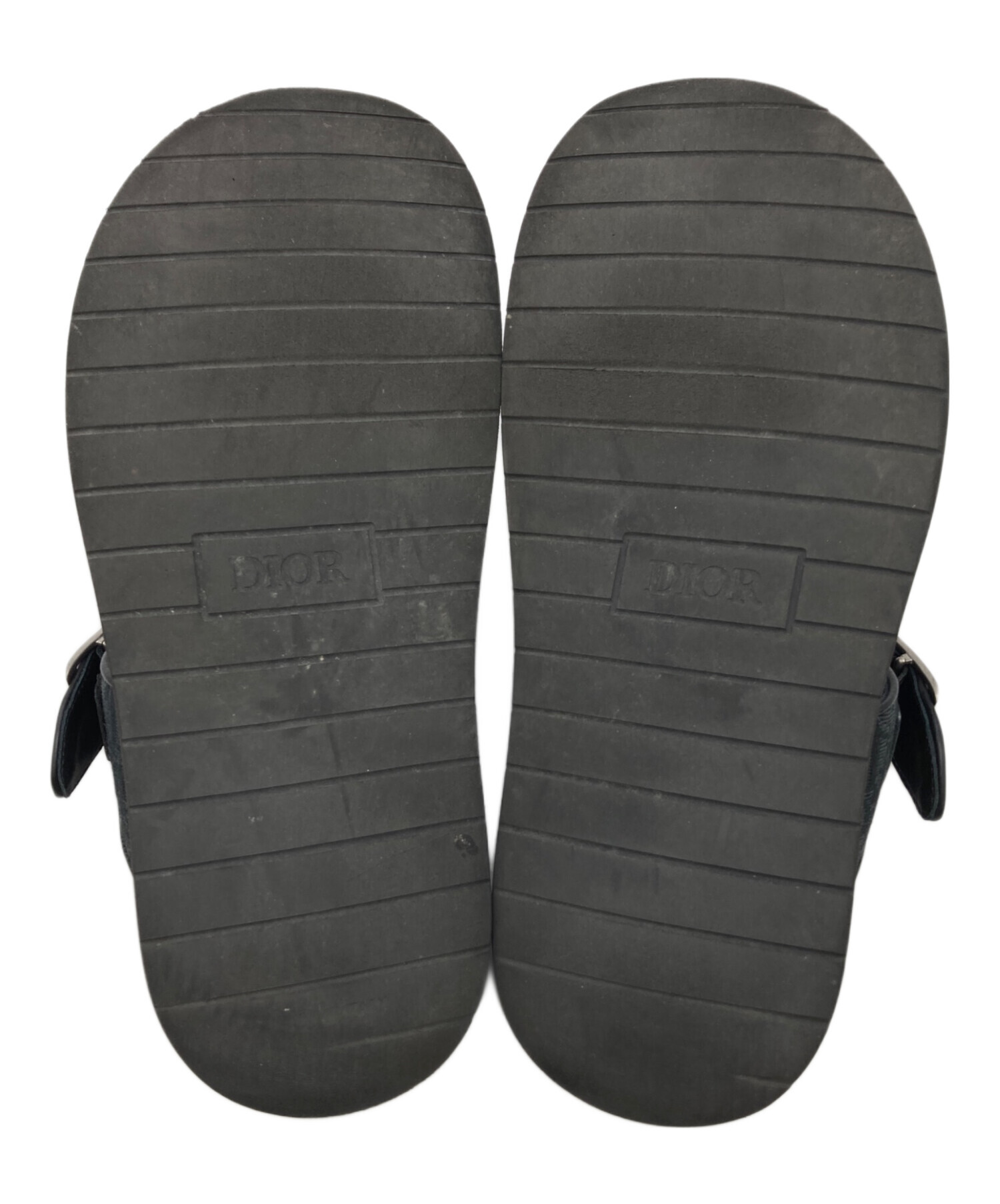 ☆専用☆Dior ミュールサンダル　ブラック 中古・古着通販】DIOR (ディオール) Aqua サンダル ブラック サイズ:43