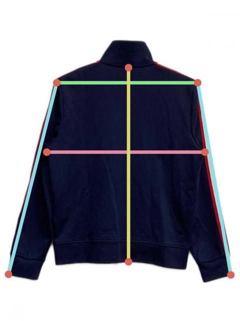 中古・古着通販】MONCLER (モンクレール) トラックジャケット ネイビー