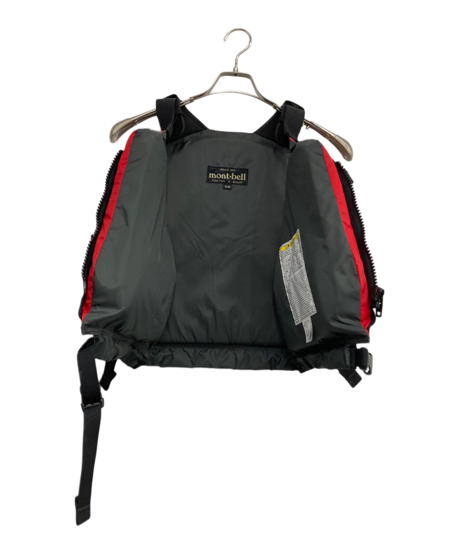 中古・古着通販】mont-bell (モンベル) フローティングベスト レッド