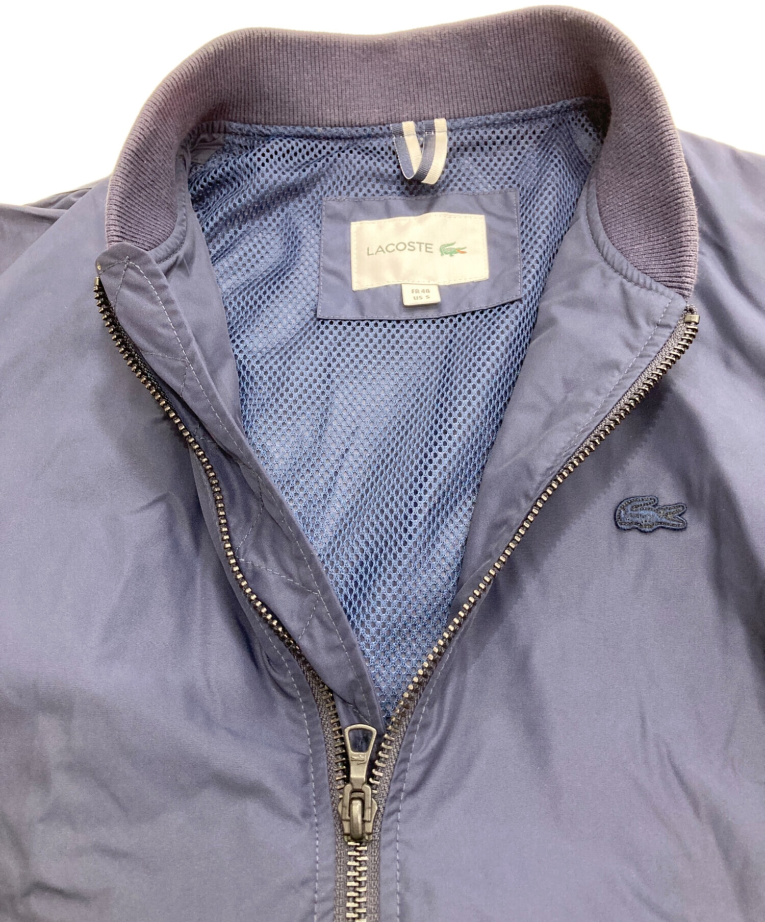 中古・古着通販】LACOSTE (ラコステ) MA-1スタイル ナイロンブルゾン