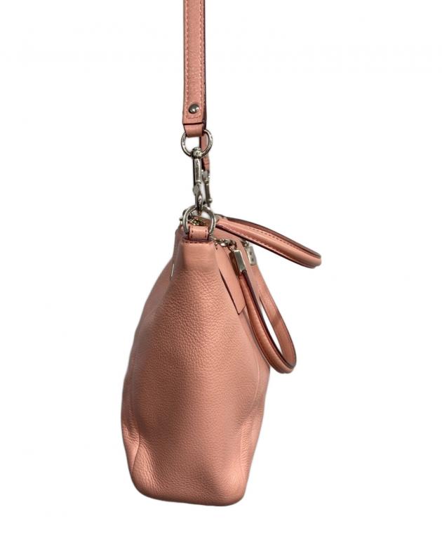 中古・古着通販】COACH (コーチ) 2WAYショルダーバッグ ピンク