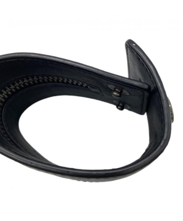 中古・古着通販】GIVENCHY (ジバンシィ) レザージップブレスレット