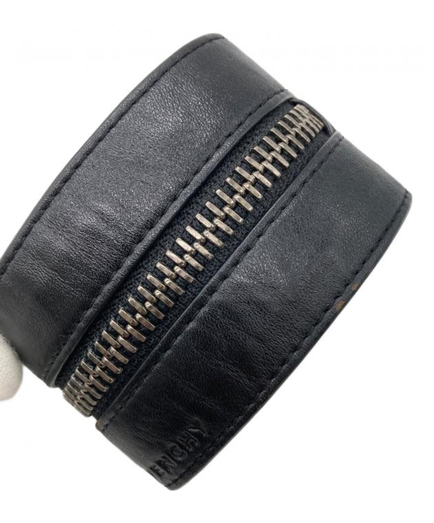 中古・古着通販】GIVENCHY (ジバンシィ) レザージップブレスレット
