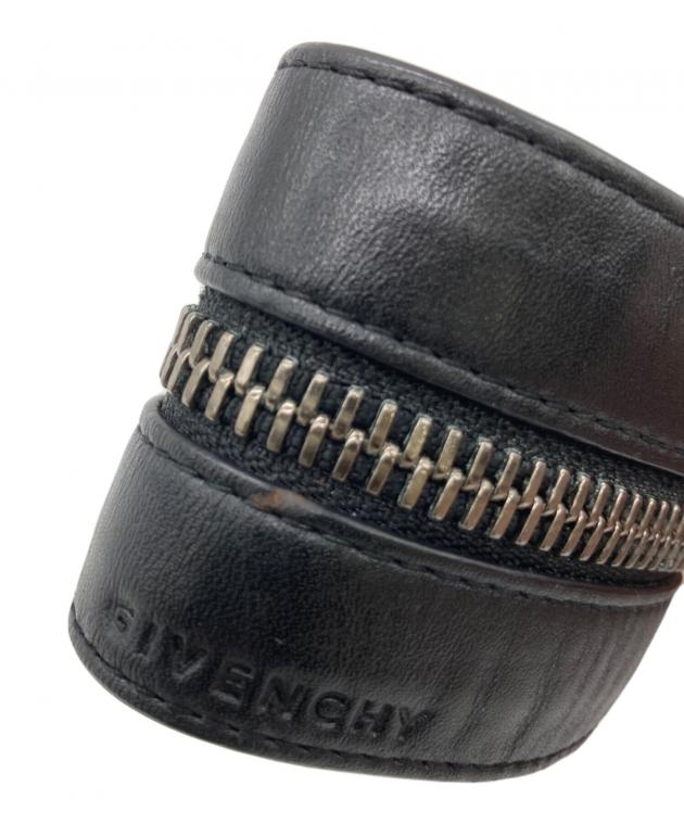 中古・古着通販】GIVENCHY (ジバンシィ) レザージップブレスレット