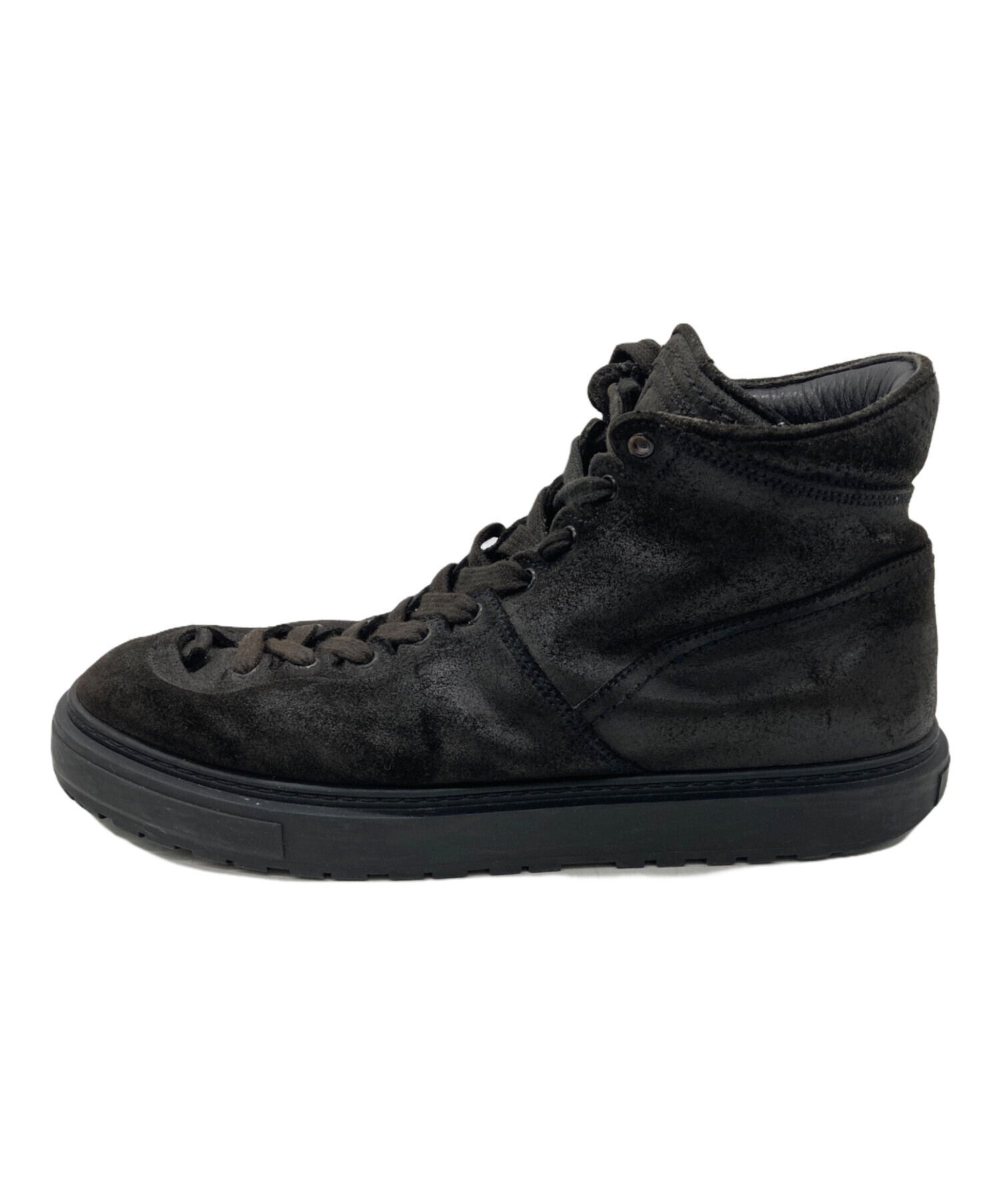 KRIS VAN ASSCHE ハイカットスニーカー 41 中古・古着通販】KRIS VAN ASSCHE (クリス ヴァン アッシュ) レザー
