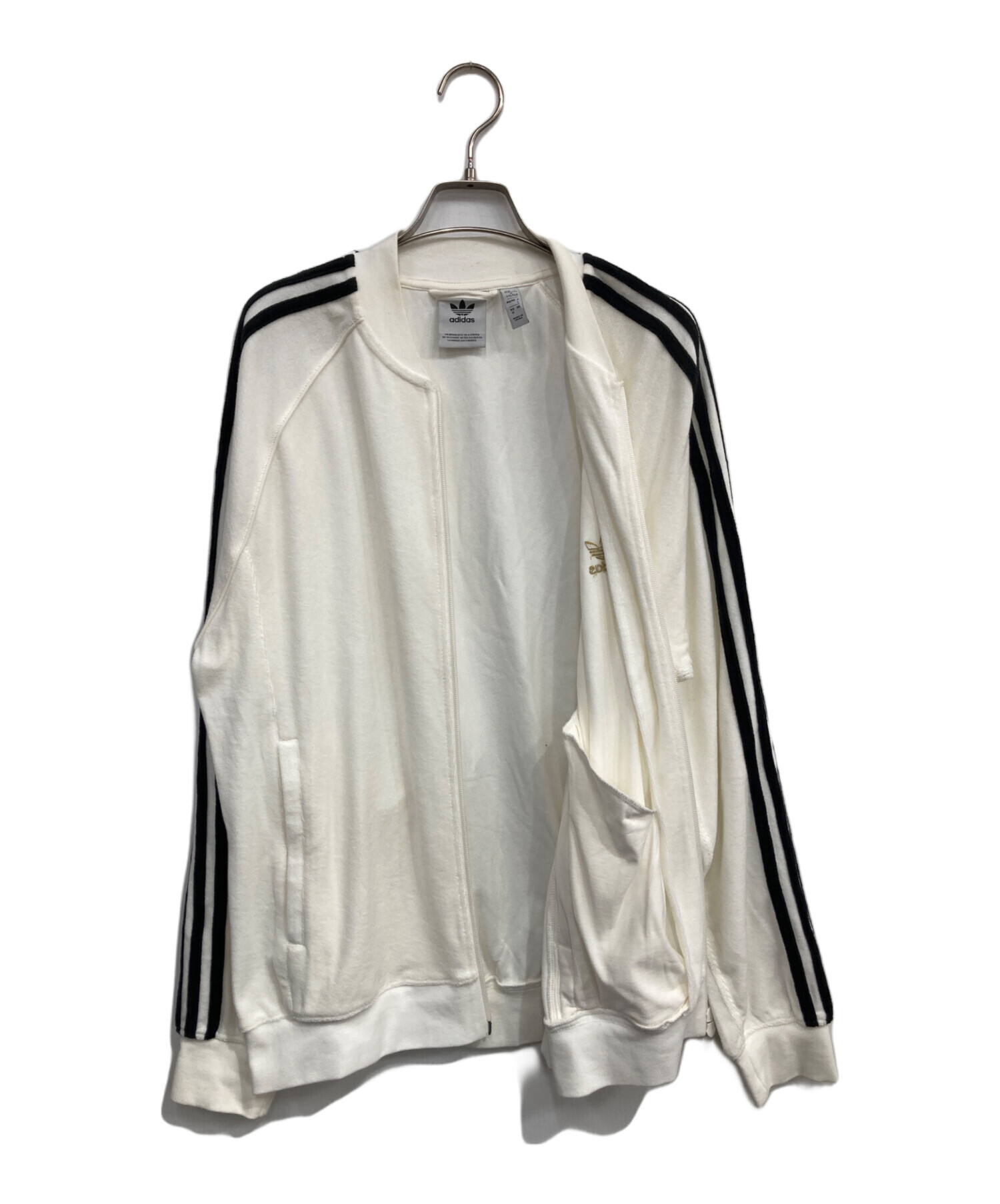 /アディダスオリジナルスSSTテリートラックトップパイル地ホワイトL 中古・古着通販】adidas (アディダス) SST テリートラックトップ