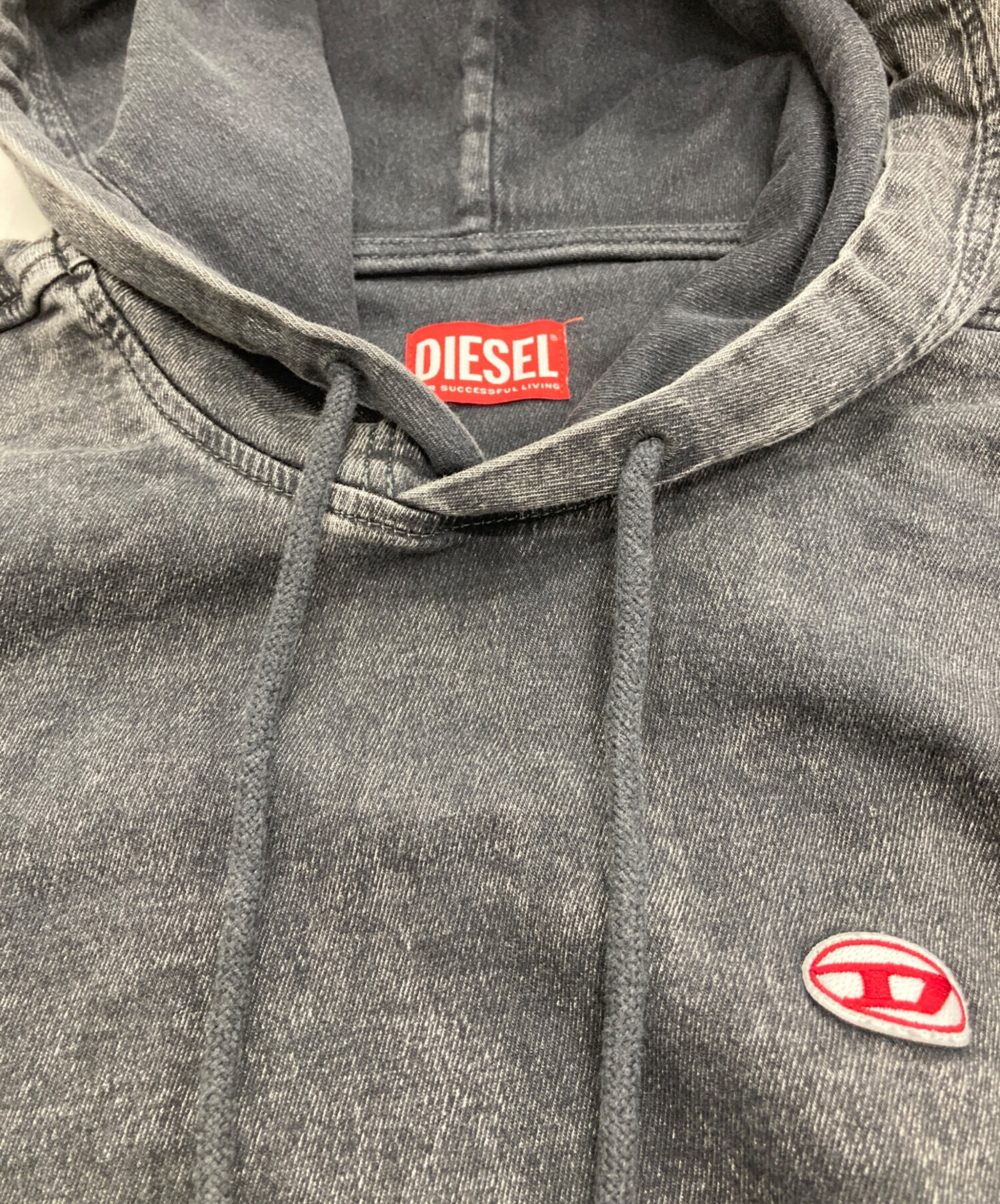 中古・古着通販】DIESEL (ディーゼル) ウォッシュド加工 プルオーバー