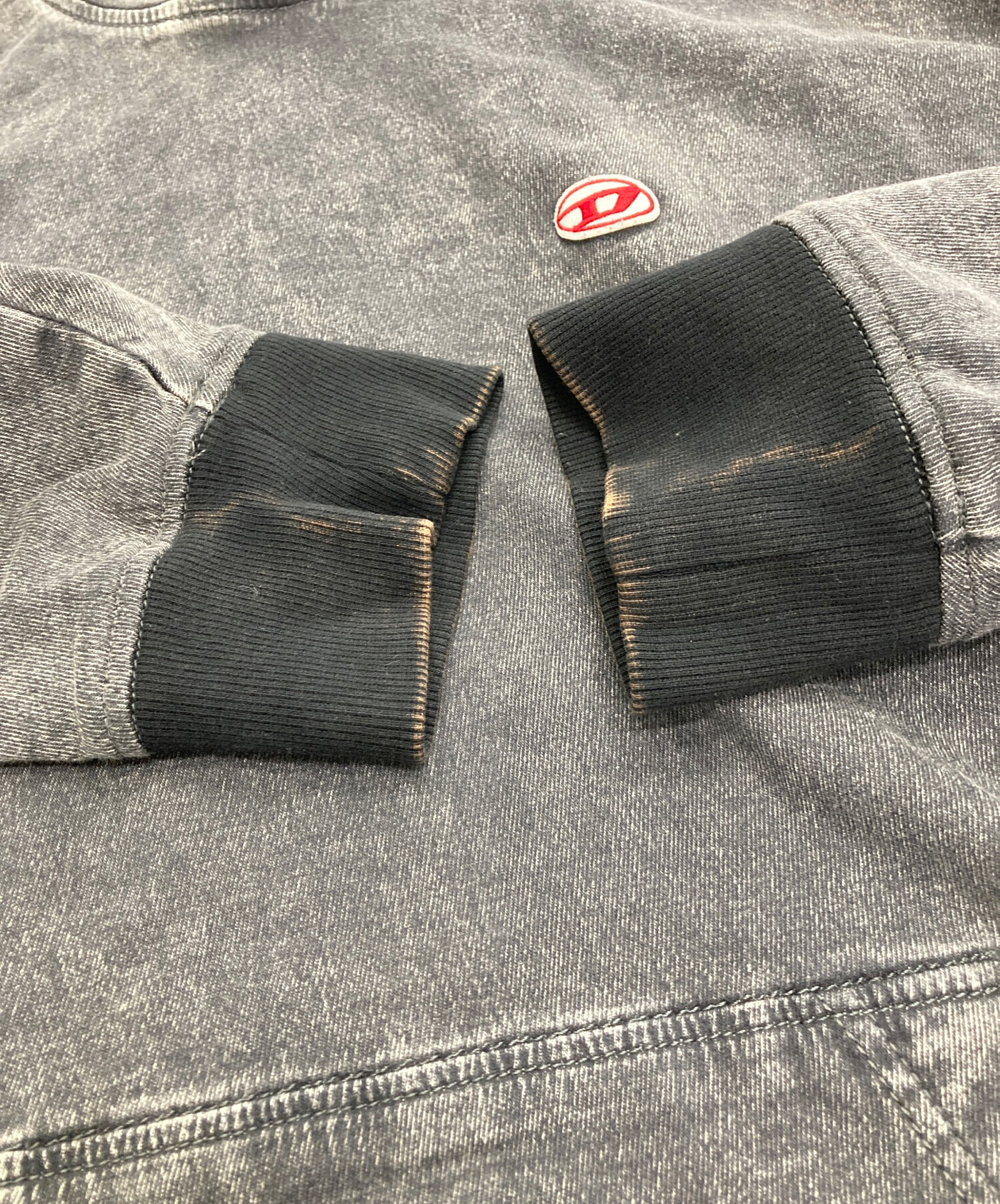 中古・古着通販】DIESEL (ディーゼル) ウォッシュド加工 プルオーバー