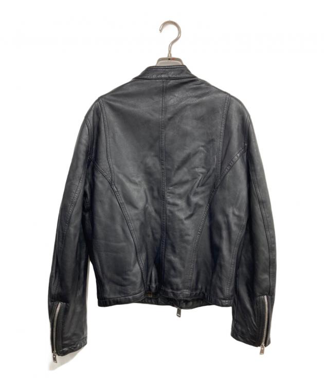 中古・古着通販】DELAN (デラン) セミダブルラムレザージャケット