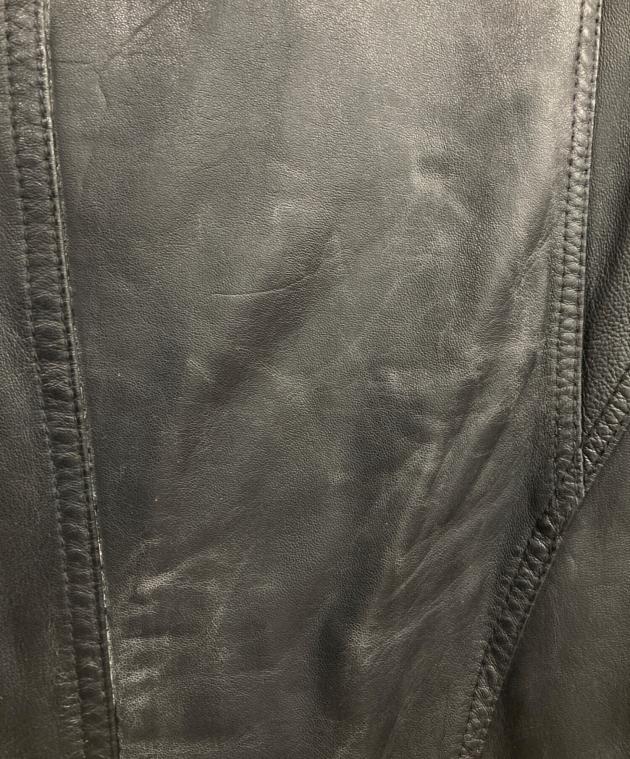 中古・古着通販】DELAN (デラン) セミダブルラムレザージャケット