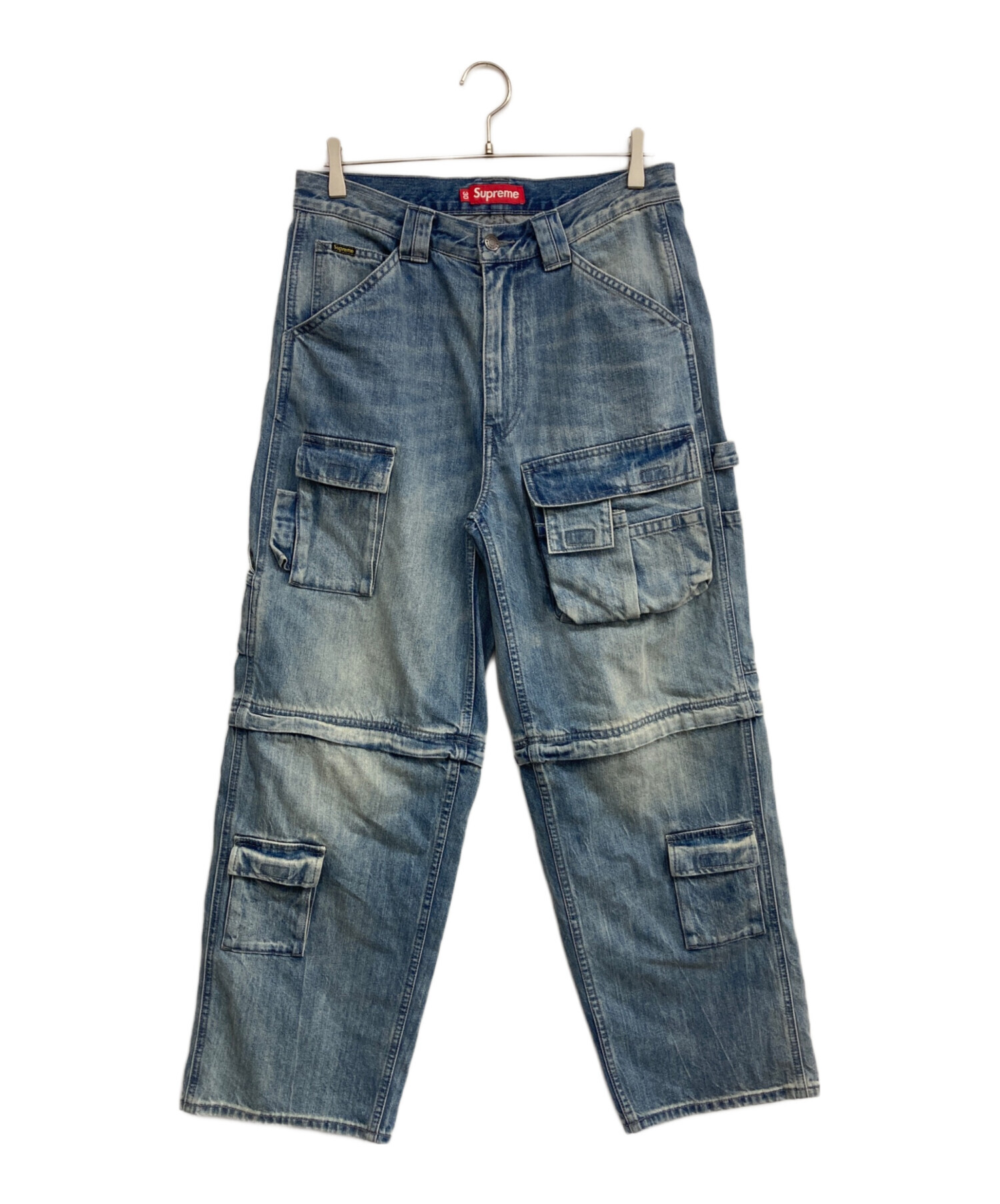中古・古着通販】Supreme (シュプリーム) zip-off utility pant ブルー