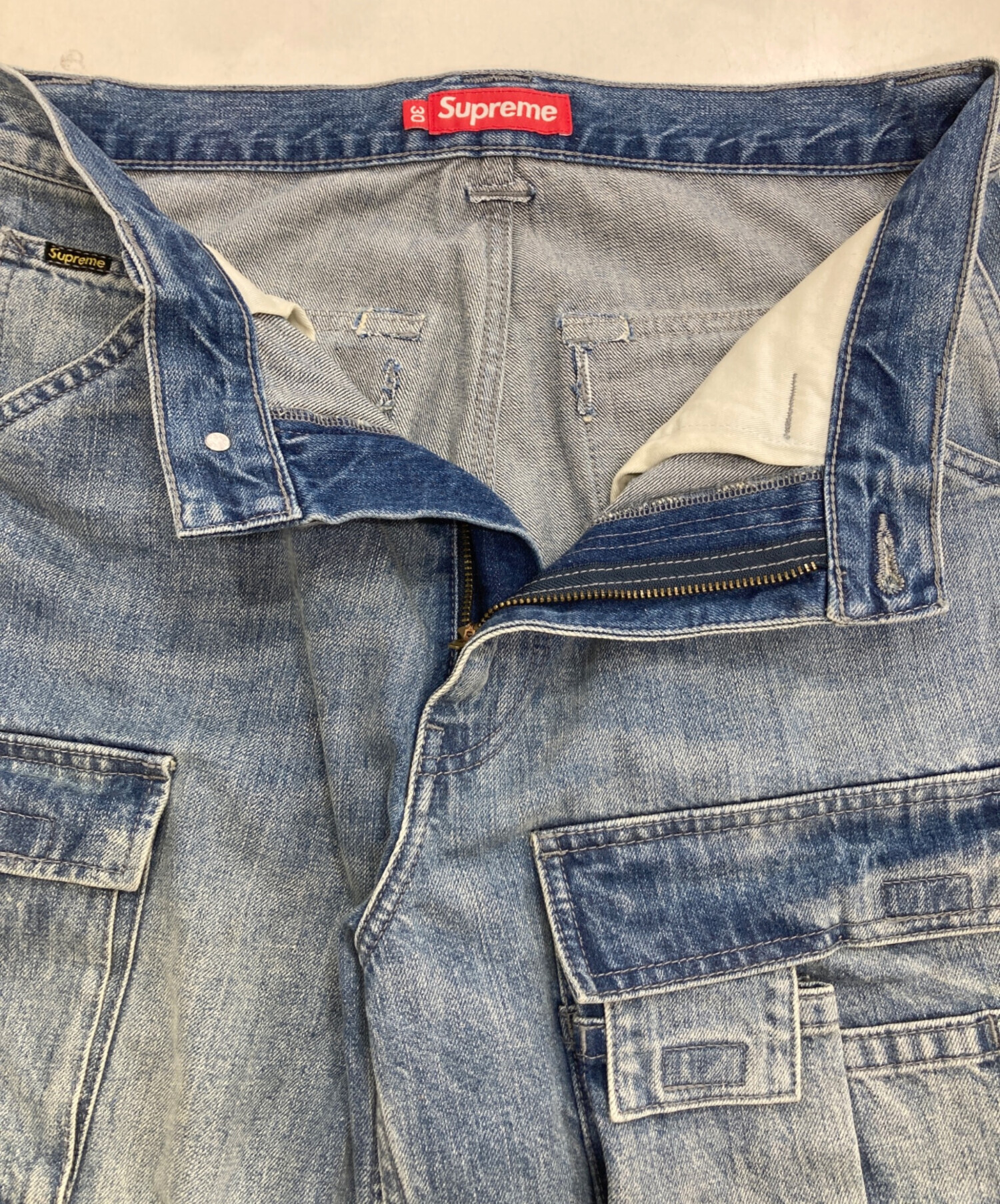 中古・古着通販】Supreme (シュプリーム) zip-off utility pant ブルー