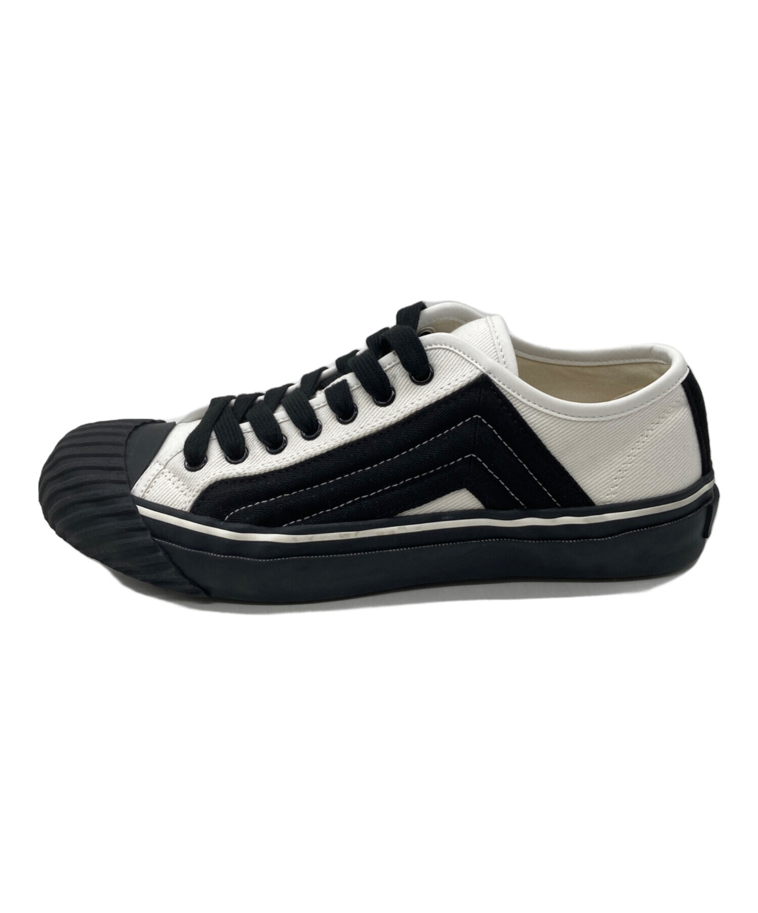 グラウンドワイ GROUND Y GI-E03-955 スニーカー 中古・古着通販】GROUND Y (グラウンドワイ) コットンキャンバス