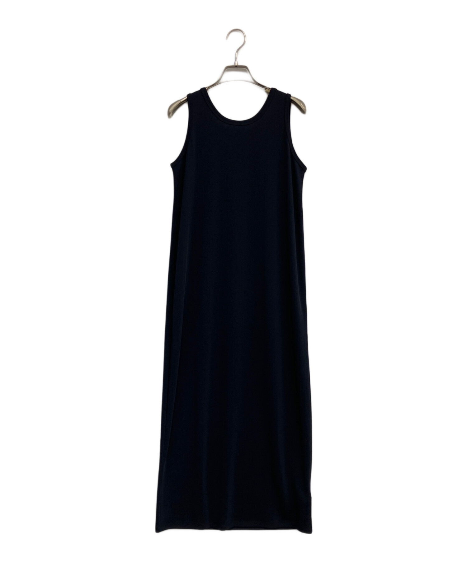 Plage⭐︎リブタンクワンピース36 中古・古着通販】Plage (プラージュ) リブタンクワンピース ネイビー