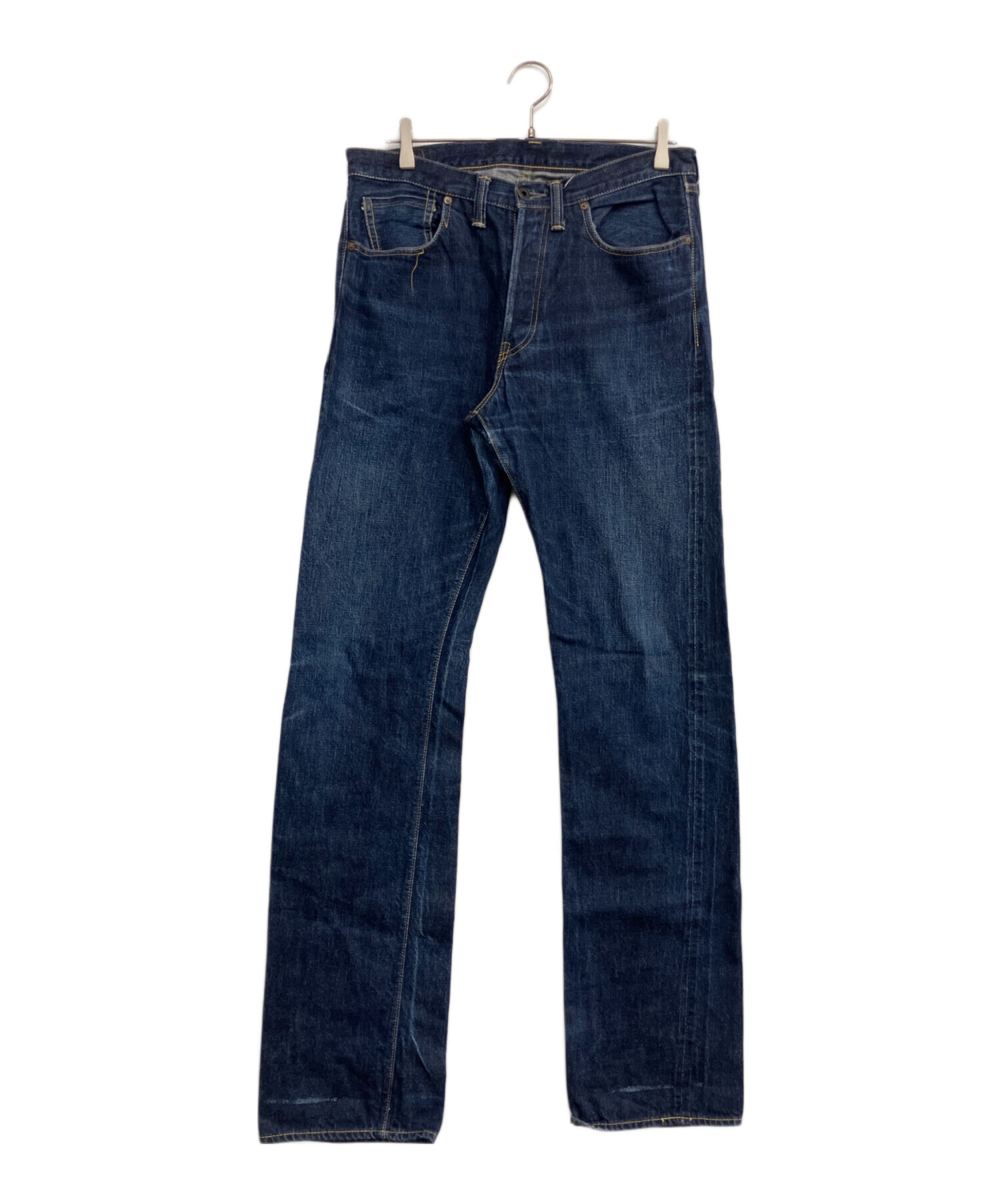 ボタンフライ インディゴ 中古・古着通販】FULLCOUNT (フルカウント) ボタンフライデニムパンツ
