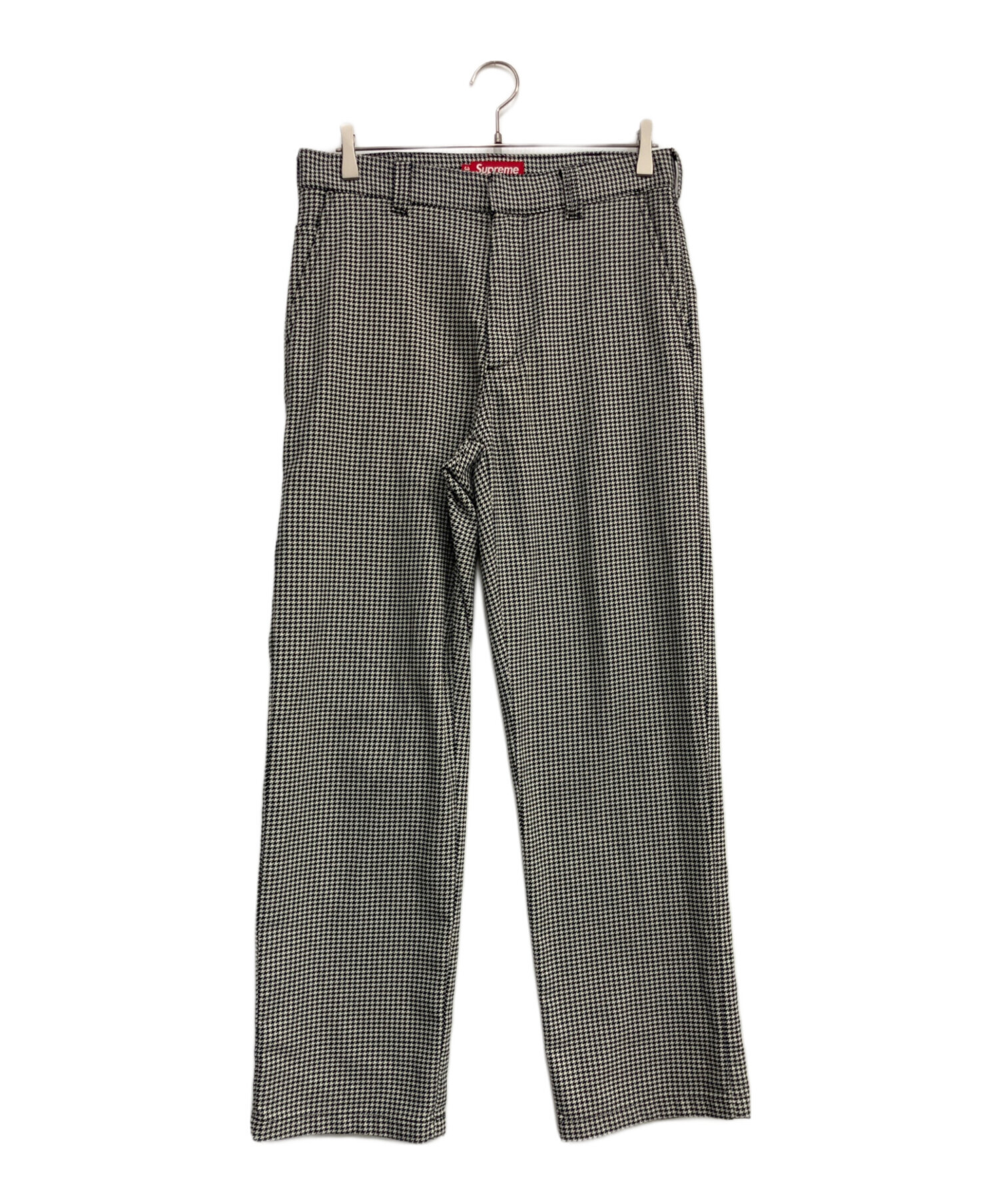 パンツ supreme work pants plaid シュプリーム 14aw