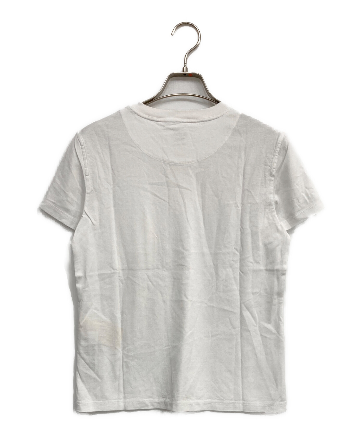 HERMES　エルメス　刺繍入りポケット　Tシャツ　モザイク柄　36 中古・古着通販】HERMES (エルメス) モザイク 刺繍ポケット 半袖T