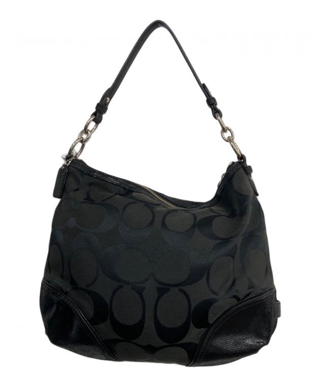 中古・古着通販】COACH (コーチ) シグネチャーワンショルダーバッグ