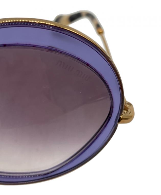 中古・古着通販】MIU MIU (ミュウミュウ) サングラス パープル