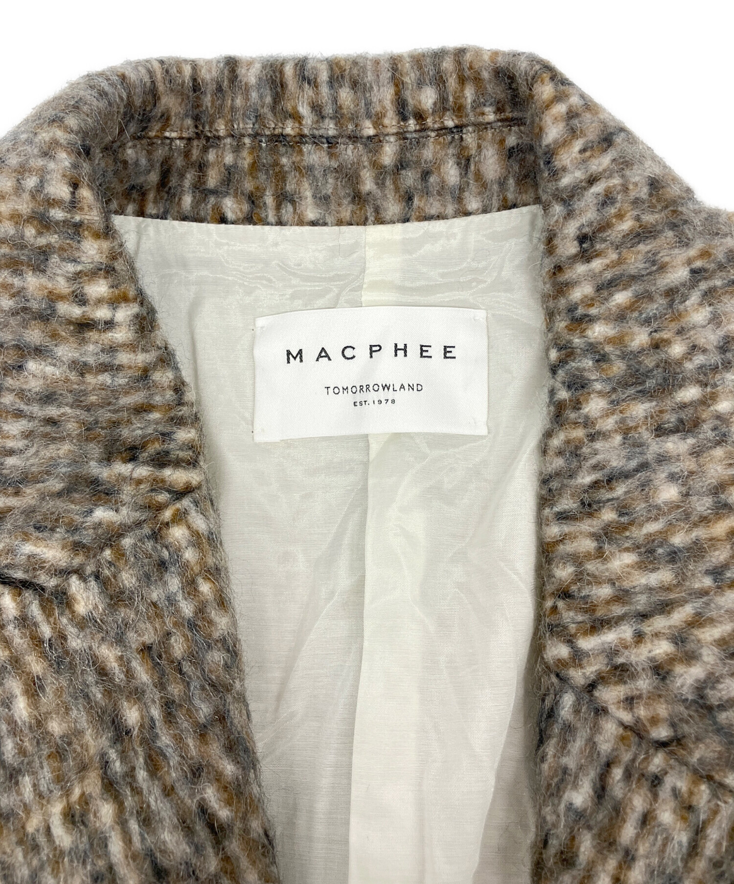 中古・古着通販】MACPHEE (マカフィー) モヘヤミックスシャギー ダブル