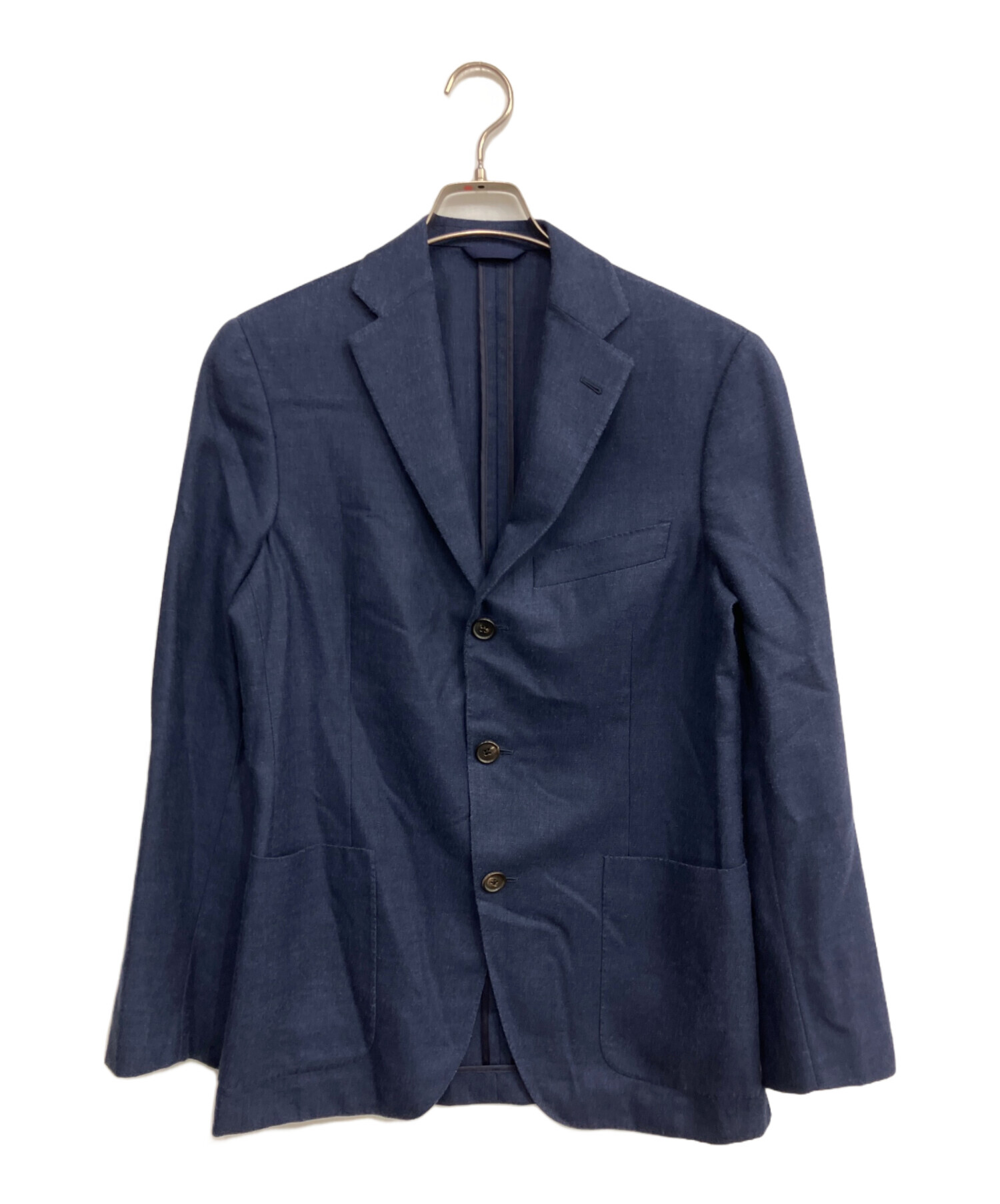 Belvest 【価格交渉可】ネイビー テーラードジャケット Belvest テーラードジャケット ネイビー Fashion Mens 【公式通販】