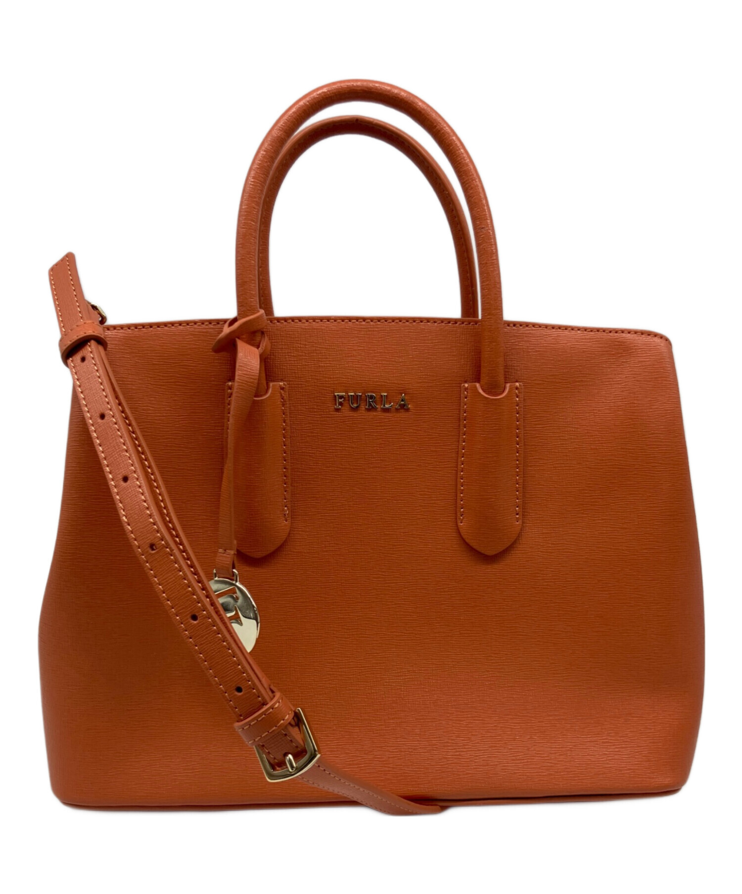 中古・古着通販】FURLA (フルラ) 2WAYショルダーバッグ ブラウン