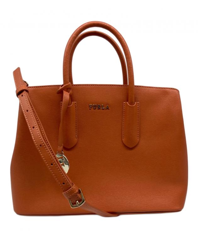 中古・古着通販】FURLA (フルラ) 2WAYショルダーバッグ ブラウン