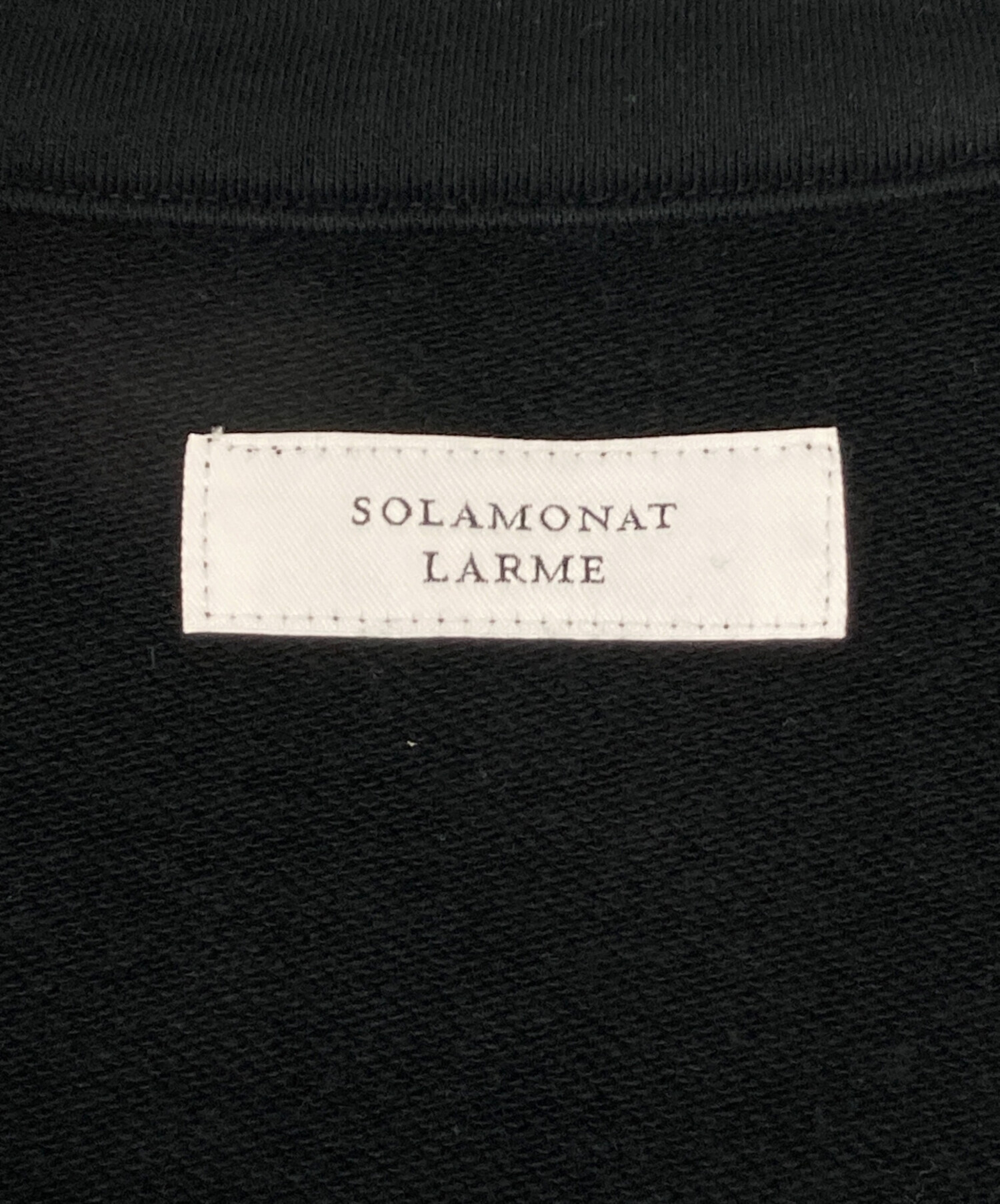 中古・古着通販】SOLAMONAT LARME (ソラモナラーム) 裏毛スウェット
