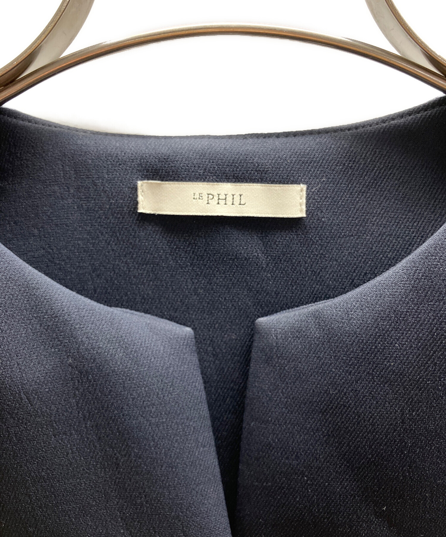 中古・古着通販】LE PHIL (ル フィル) マトラッセトリプルクロスジレ