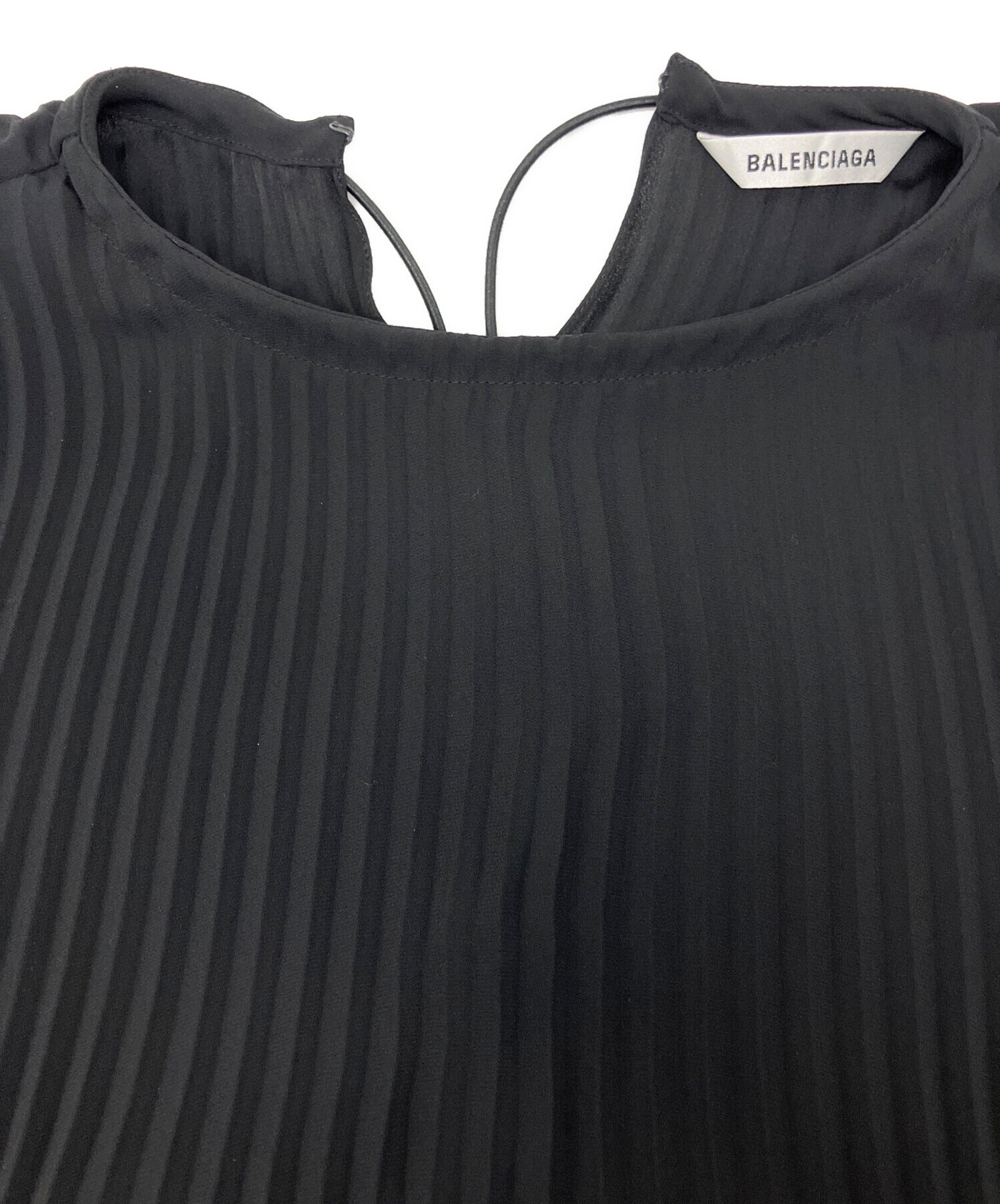 中古・古着通販】BALENCIAGA (バレンシアガ) プリーツワンピース