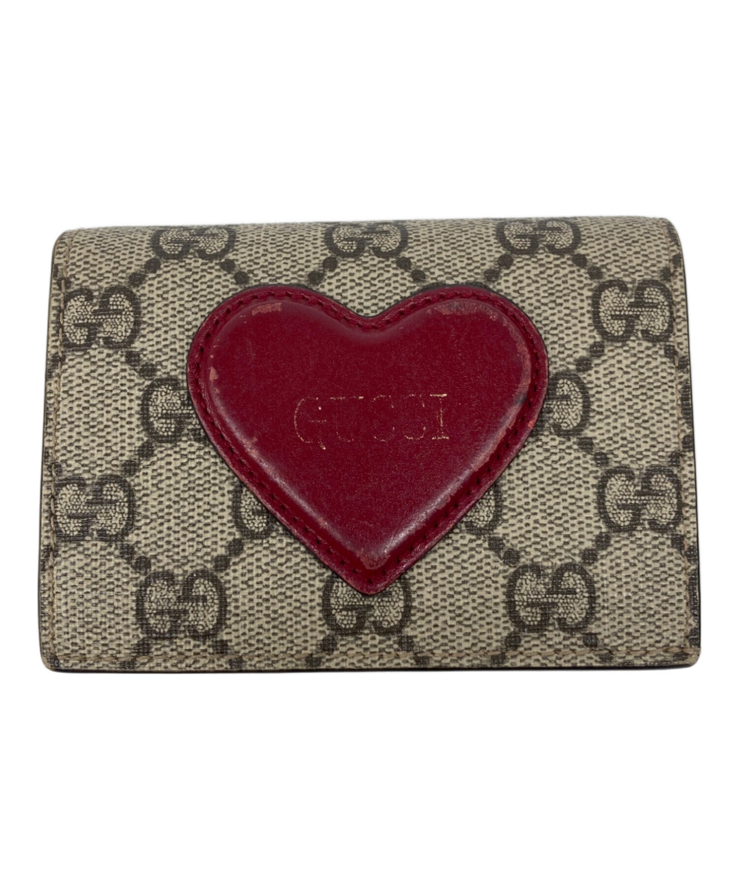 GUCCI コンパクトウォレット　パース　美品 中古・古着通販】GUCCI (グッチ) コンパクトウォレット ブラウン