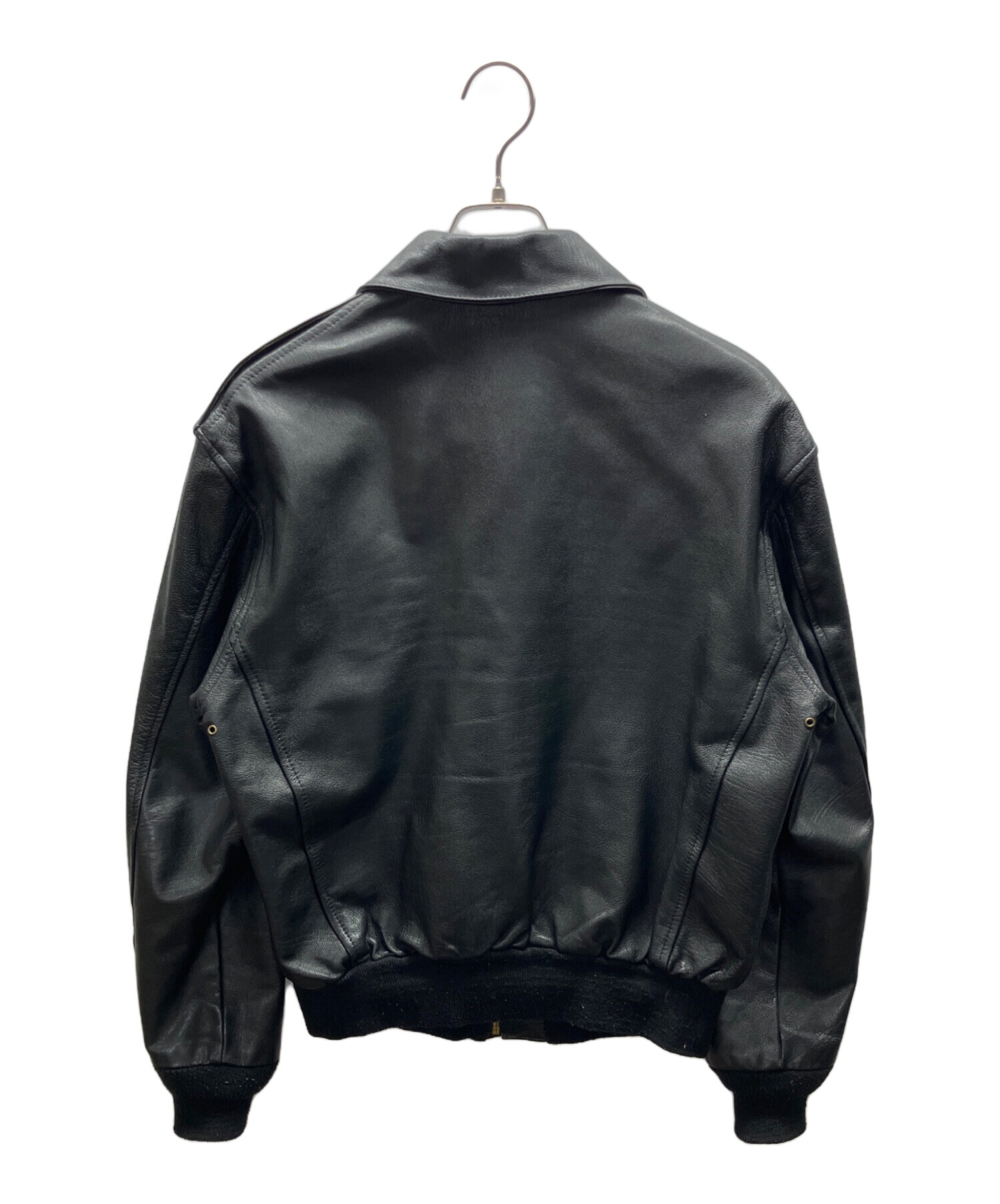 中古・古着通販】COOPER (クーパー) A-2 フライトジャケット ブラック