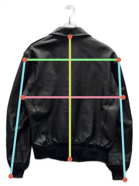 COOPER ジャケット 中古・古着通販】COOPER (クーパー) A-2 フライトジャケット ブラック