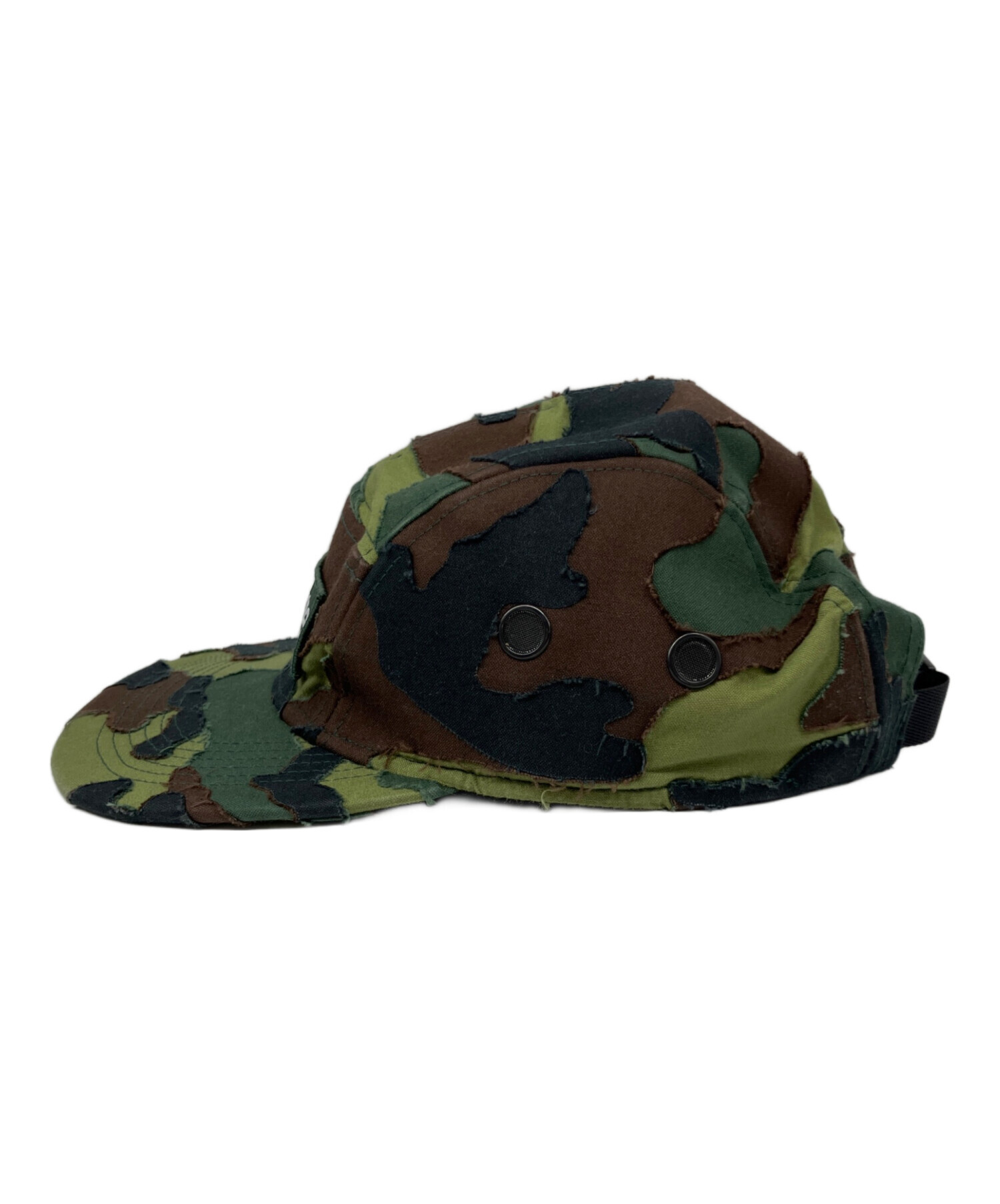 Supreme カモフラージュ キャップ 中古・古着通販】Supreme (シュプリーム) レイヤードカモキャンプ