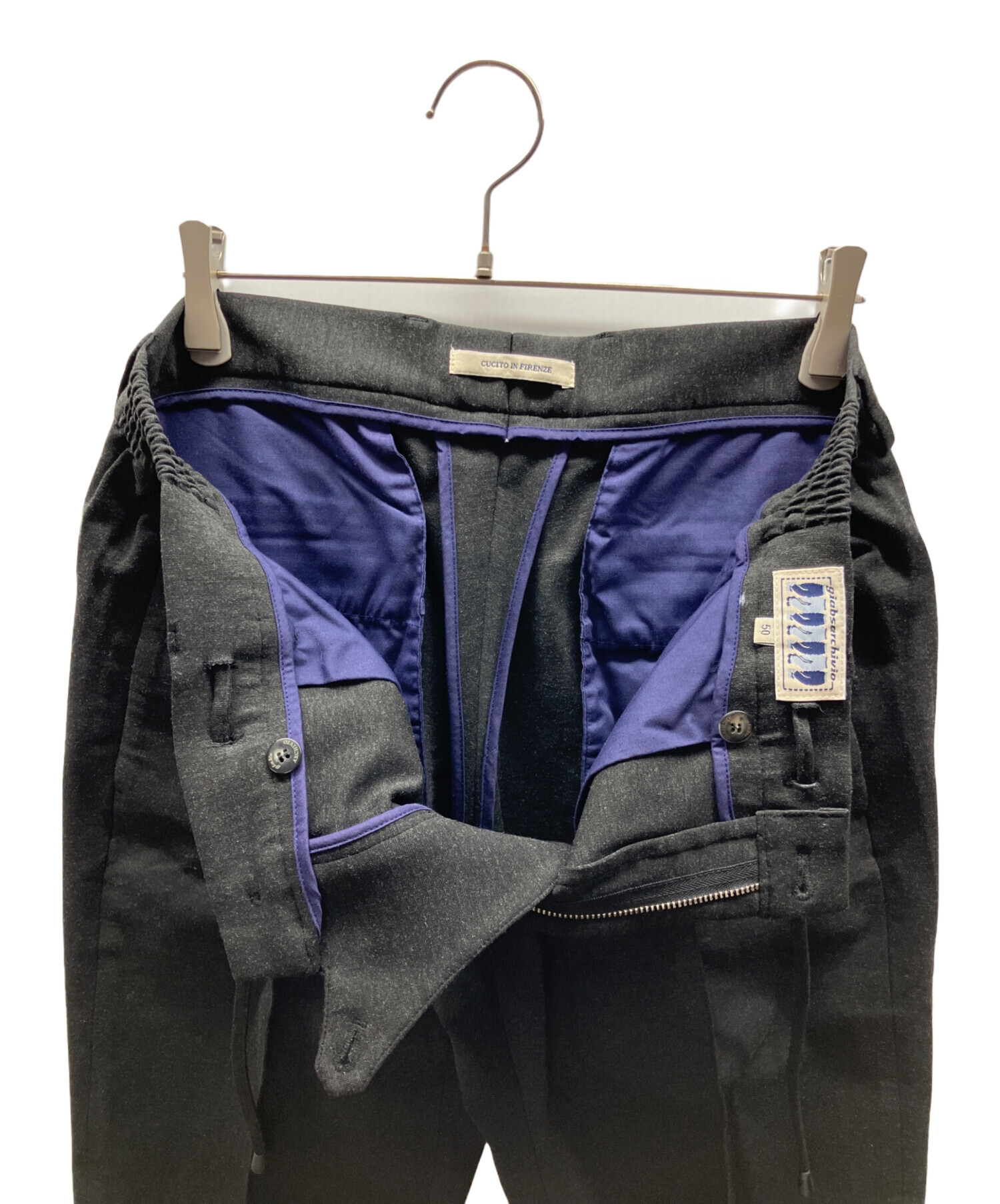 新品未使用giab's ARCHIVIO MASACCIO48ネイビー 中古・古着通販】giab's ARCHIVIO (ジャブス アルキヴィオ) masaccio