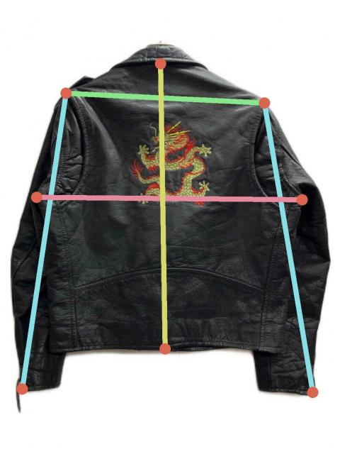 80s UNIK パキジャン レザーダブルライダース 中古・古着通販】unik (ユニック) ダブルライダースジャケット
