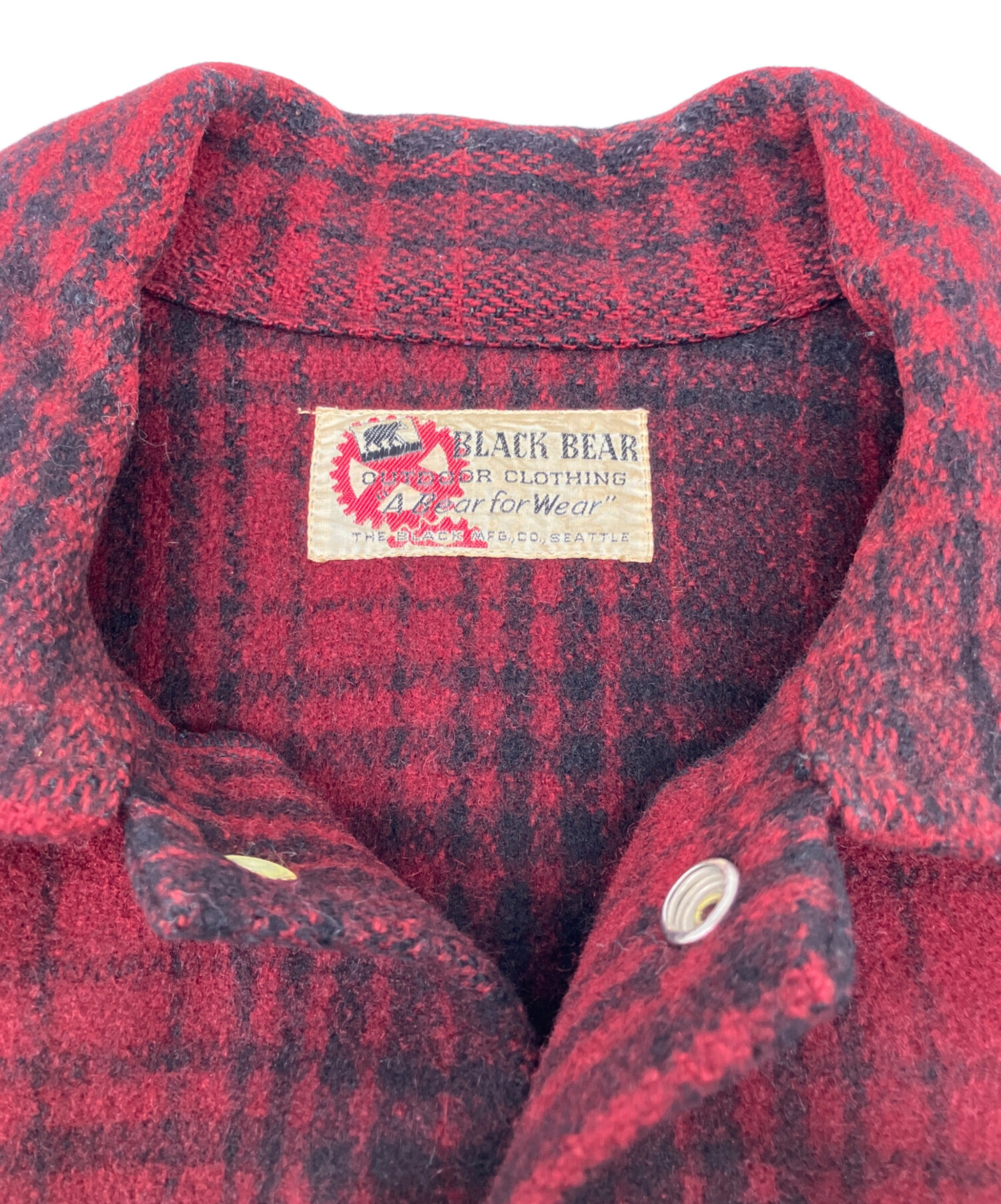 中古・古着通販】BLACK BEAR (ブラックベア) ウールマッキーノ