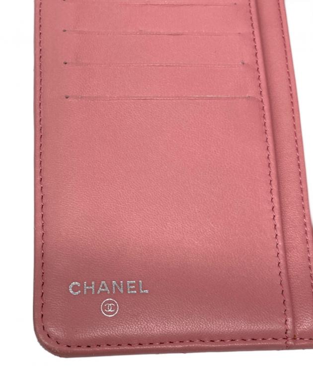 中古・古着通販】CHANEL (シャネル) 長財布 ピンク｜ブランド・古着