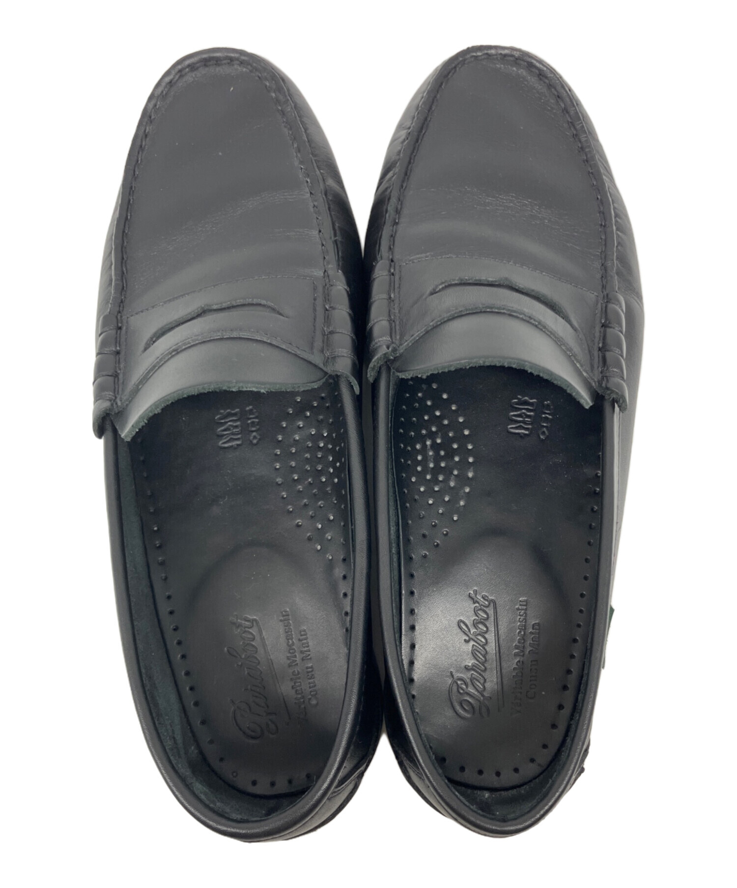 中古・古着通販】PARABOOT (パラブーツ) ローファー ブラック サイズ