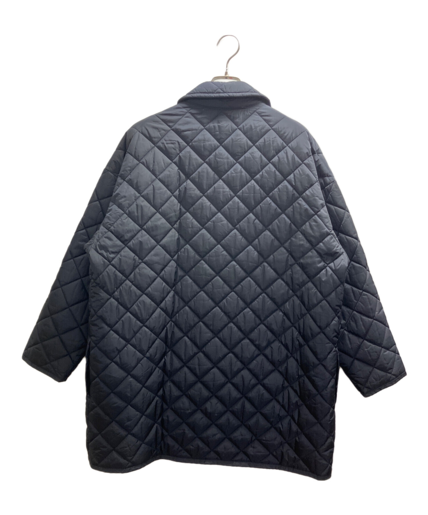 中古・古着通販】UNUSED (アンユーズド) Quilting Nylon Coat ネイビー 中古・古着通販】UNUSED (アンユーズド) Quilting Nylon Coat ネイビー