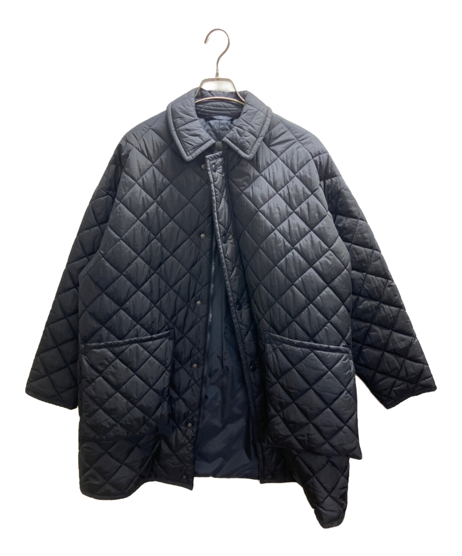 ジャケット・アウター unused nylon coat 中古・古着通販】UNUSED (アンユーズド) Quilting Nylon Coat ネイビー