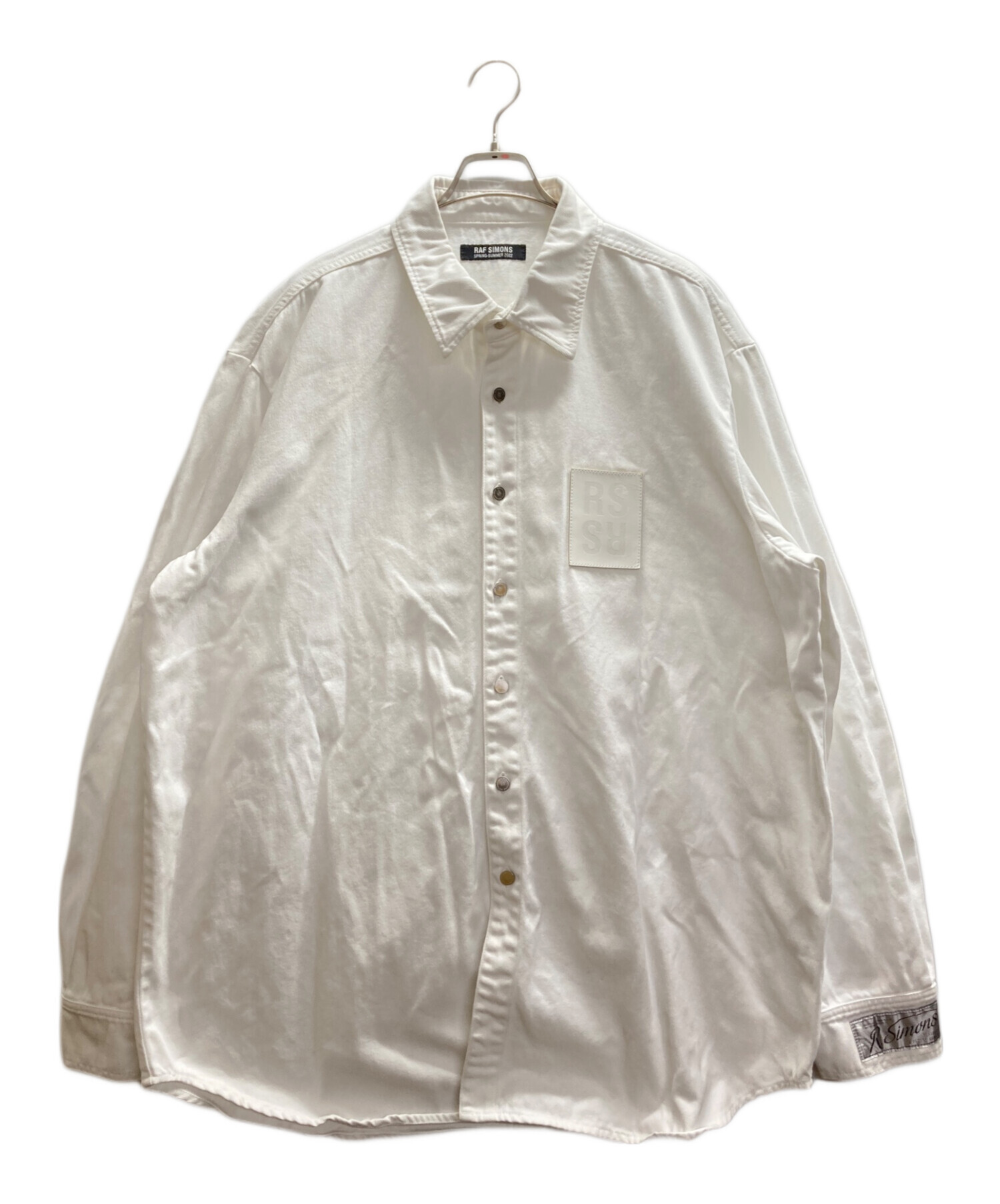 中古・古着通販】RAF SIMONS (ラフシモンズ) Straight fit denim shirt 