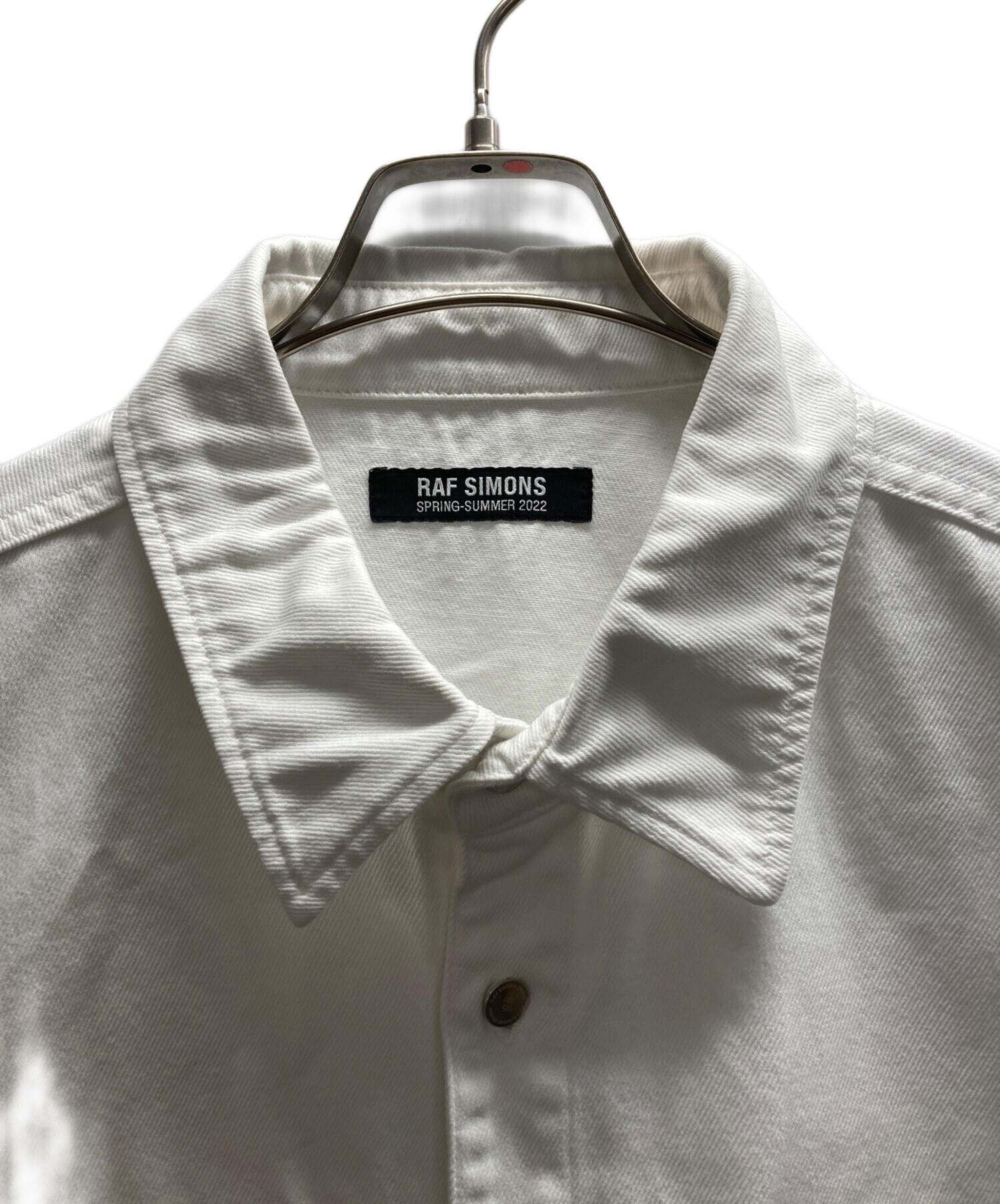 中古・古着通販】RAF SIMONS (ラフシモンズ) Straight fit denim shirt 
