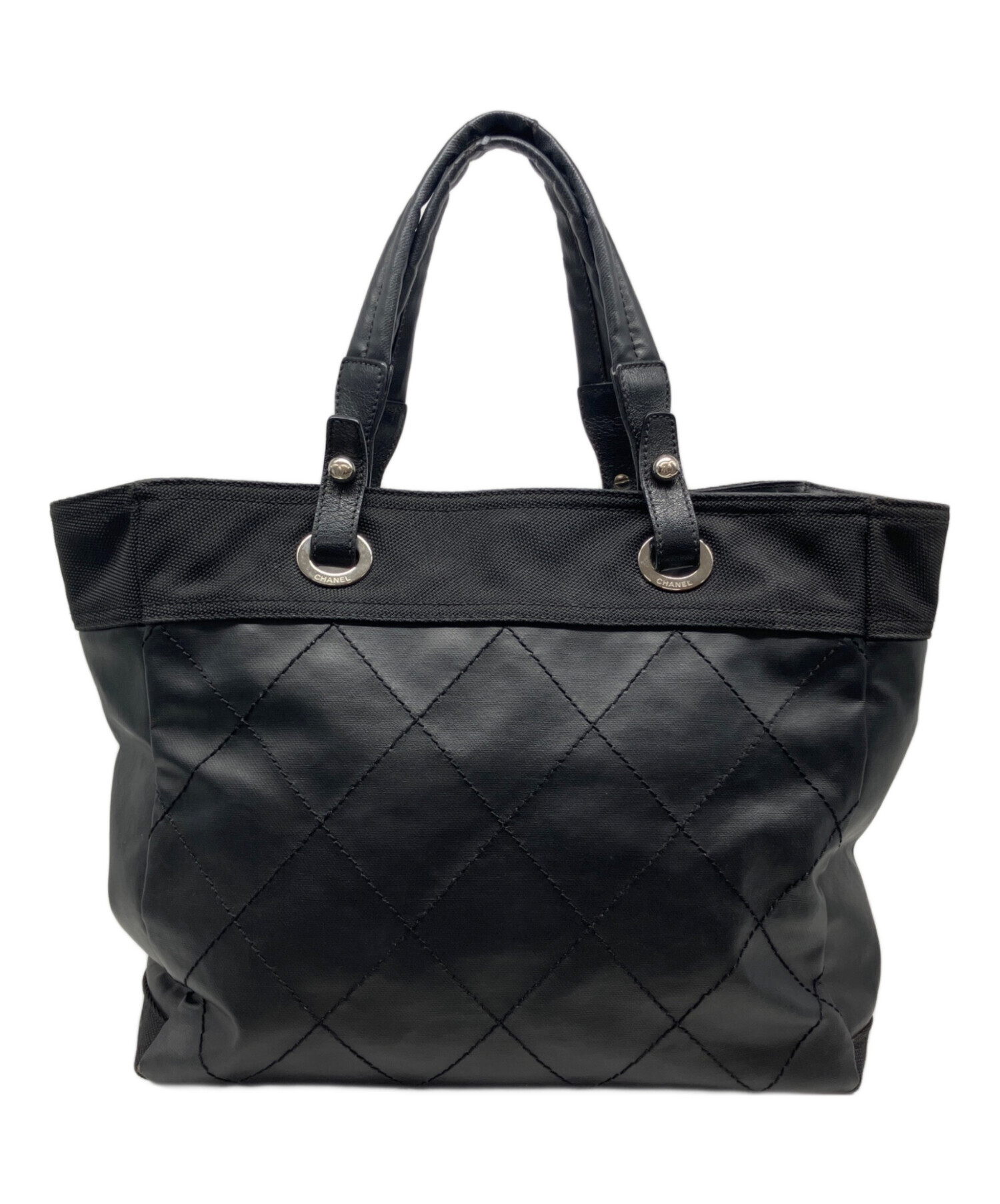 中古・古着通販】CHANEL (シャネル) パリビアリッツ MMトートバッグ 